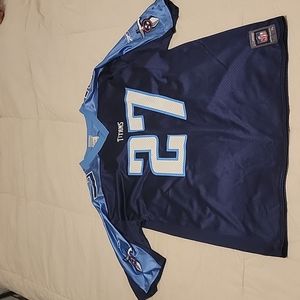 Eddie George Tennessee Titans Jersey Men's Size XL